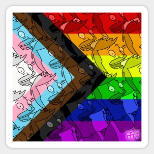 Burgers Bob Pride Sticker